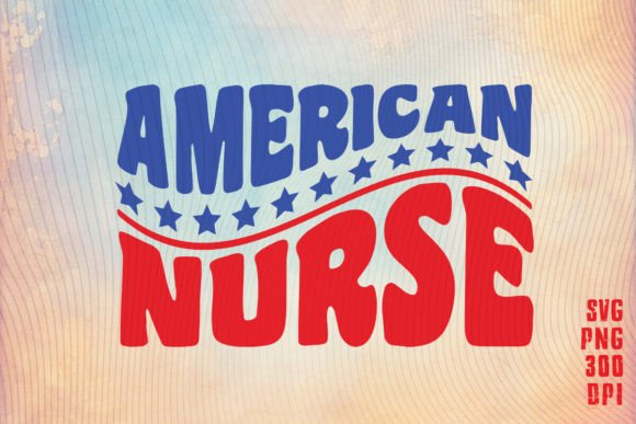 American Nurse 14th July PNG SVG Clipart for Graphics and Crafts