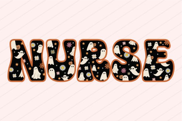 Halloween Nurse Graphics for Crafts