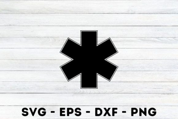 Medical Symbol Silhouette SVG for Crafts & Graphics
