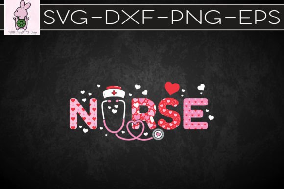 Nurse Love Heartbeat SVG: Graphics for Crafts