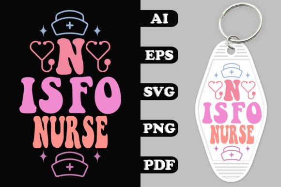 Reviewing the N is for Nurse Groovy Key Chain SVG